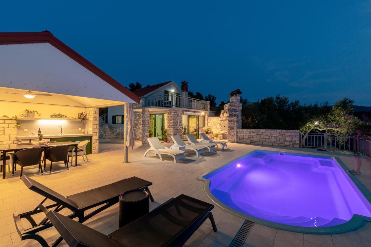 Villa Barbara - Olive Paradise, With Chlorine-Free Pool Vela Luka Buitenkant foto