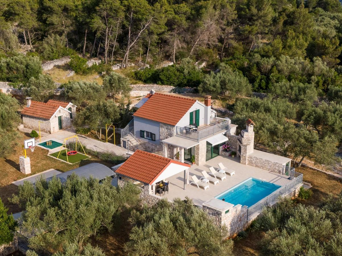 Villa Barbara - Olive Paradise, With Chlorine-Free Pool Vela Luka Buitenkant foto