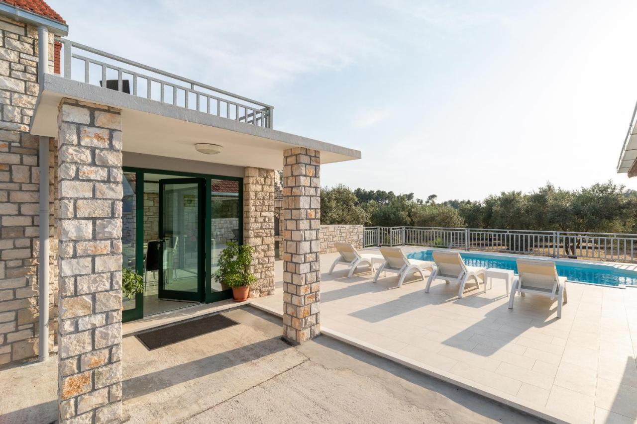 Villa Barbara - Olive Paradise, With Chlorine-Free Pool Vela Luka Buitenkant foto